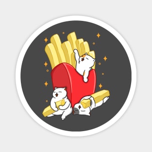 French Fries Lover Magnet